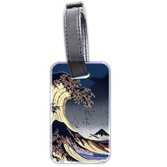 The Great Wave Off Kanagawa Japan Japanese Waves Luggage Tag (two Sides) by Cowasu