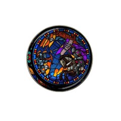 The Game Monster Stained Glass Hat Clip Ball Marker (10 Pack)