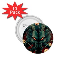 Dragon Art 1 75  Buttons (10 Pack)