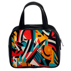 Colorful Abstract Classic Handbag (two Sides) by Jack14