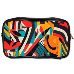 Colorful Abstract Toiletries Bag (one Side) by Jack14