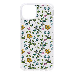 Flower Floral Pattern Iphone 13 Tpu Uv Print Case by Bangk1t