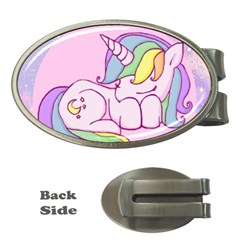 Unicorn Stitch Money Clips (oval) 