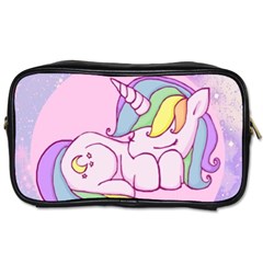 Unicorn Stitch Toiletries Bag (one Side) by Bangk1t