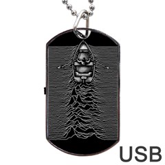 Ship Division Dog Tag Usb Flash (one Side)