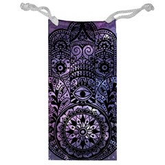 Hamsa Hand Jewelry Bag