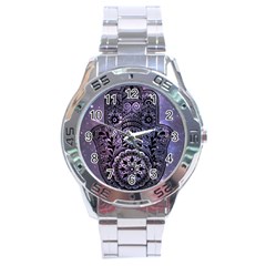 Hamsa Hand Stainless Steel Analogue Watch