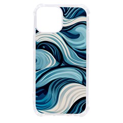 Pattern Ocean Waves Arctic Ocean Blue Nature Sea Iphone 13 Mini Tpu Uv Print Case by Ndabl3x