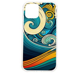 Waves Wave Ocean Sea Abstract Whimsical Abstract Art Iphone 12 Pro Max Tpu Uv Print Case by Ndabl3x