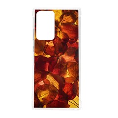 Leaves Fall Autumn Season Orange Samsung Galaxy Note 20 Ultra Tpu Uv Case by Ndabl3x