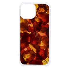 Leaves Fall Autumn Season Orange Iphone 13 Mini Tpu Uv Print Case by Ndabl3x