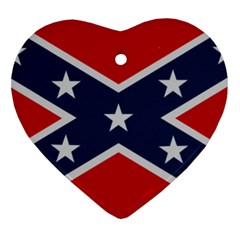 Rebel flag  Ornament (Heart)