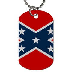 Rebel Flag  Dog Tag (one Side) by Jen1cherryboot88