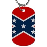 Rebel flag  Dog Tag (Two Sides) Front