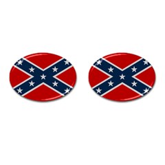 Rebel flag  Cufflinks (Oval)