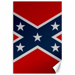 Rebel flag  Canvas 24  x 36 