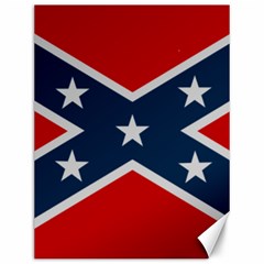 Rebel Flag  Canvas 12  X 16  by Jen1cherryboot88