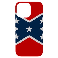 Rebel flag  iPhone 14 Pro Max Black UV Print Case