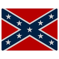 Rebel Flag  Two Sides Premium Plush Fleece Blanket (extra Small) by Jen1cherryboot88