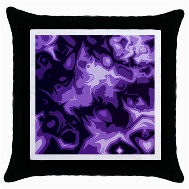  Black Throw Pillow Case