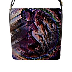 Prismatic Pride Flap Closure Messenger Bag (l) by MRNStudios