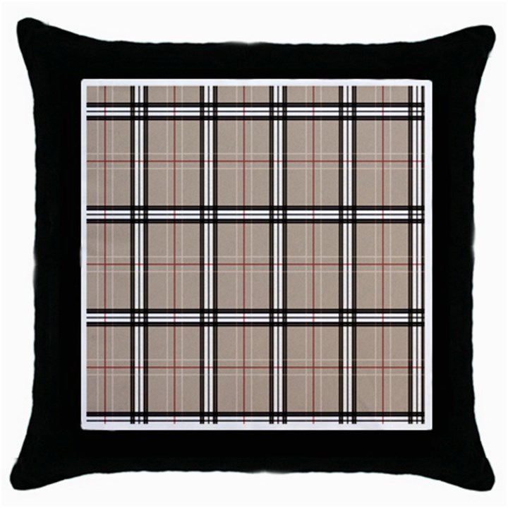  Black Throw Pillow Case