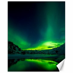 Iceland Aurora Borealis Canvas 16  X 20 