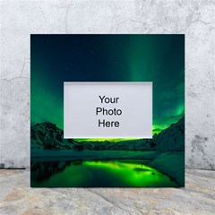 Iceland Aurora Borealis White Box Photo Frame 4  X 6  by Cowasu