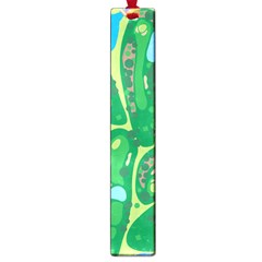 Golf Course Par Golf Course Green Large Book Marks by Cowasu