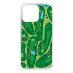 Golf Course Par Golf Course Green Iphone 14 Pro Max Tpu Uv Print Case by Cowasu