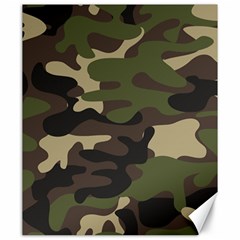 Texture Military Camouflage Repeats Seamless Army Green Hunting Canvas 20  X 24 