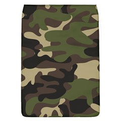 Texture Military Camouflage Repeats Seamless Army Green Hunting Removable Flap Cover (L)