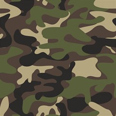 Texture Military Camouflage Repeats Seamless Army Green Hunting Play Mat (rectangle) by Cowasu