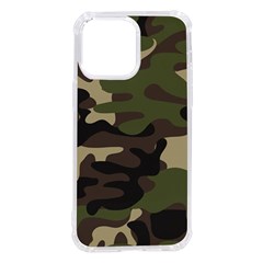 Texture Military Camouflage Repeats Seamless Army Green Hunting Iphone 14 Pro Max Tpu Uv Print Case by Cowasu