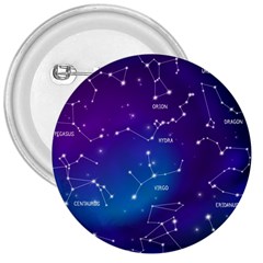 Realistic Night Sky With Constellations 3  Buttons