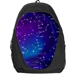 Realistic Night Sky With Constellations Backpack Bag by Cowasu