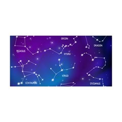 Realistic Night Sky With Constellations Yoga Headband by Cowasu