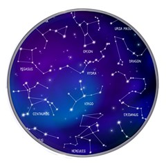 Realistic Night Sky With Constellations Wireless Fast Charger(white) by Cowasu