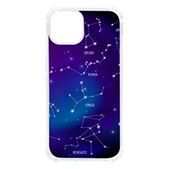 Realistic Night Sky With Constellations Iphone 13 Tpu Uv Print Case by Cowasu