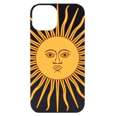 Sol De Mayo-bandera De Argentina Iphone 14 Black Uv Print Case