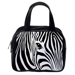 Animal Cute Pattern Art Zebra Classic Handbag (one Side) by Amaryn4rt