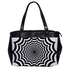 Spider Web Hypnotic Oversize Office Handbag by Amaryn4rt