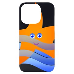 Beach Sea Shell Swimming Iphone 14 Pro Black Uv Print Case by Amaryn4rt
