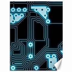 A Completely Seamless Background Design Circuitry Canvas 36  X 48  by Amaryn4rt