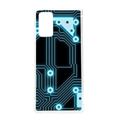 A Completely Seamless Background Design Circuitry Samsung Galaxy Note 20 Tpu Uv Case by Amaryn4rt