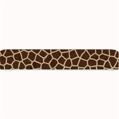 Giraffe Animal Print Skin Fur Small Bar Mat by Amaryn4rt