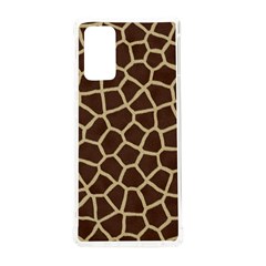 Giraffe Animal Print Skin Fur Samsung Galaxy Note 20 Tpu Uv Case by Amaryn4rt