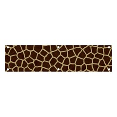 Giraffe Animal Print Skin Fur Banner And Sign 4  X 1  by Amaryn4rt