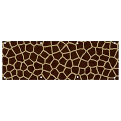 Giraffe Animal Print Skin Fur Banner And Sign 9  X 3  by Amaryn4rt