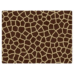 Giraffe Animal Print Skin Fur Two Sides Premium Plush Fleece Blanket (extra Small) by Amaryn4rt